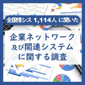 企業ネットワーク及び関連システムに関する調査
