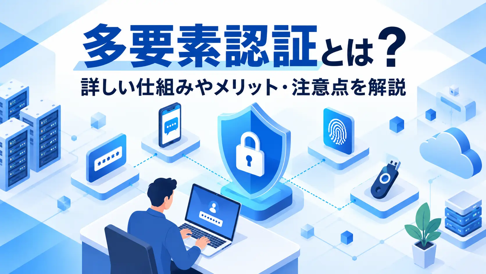 多要素認証とは？詳しい仕組みなどについての記事のアイキャッチ画像